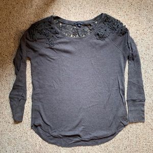 Grey American Eagle sweater
